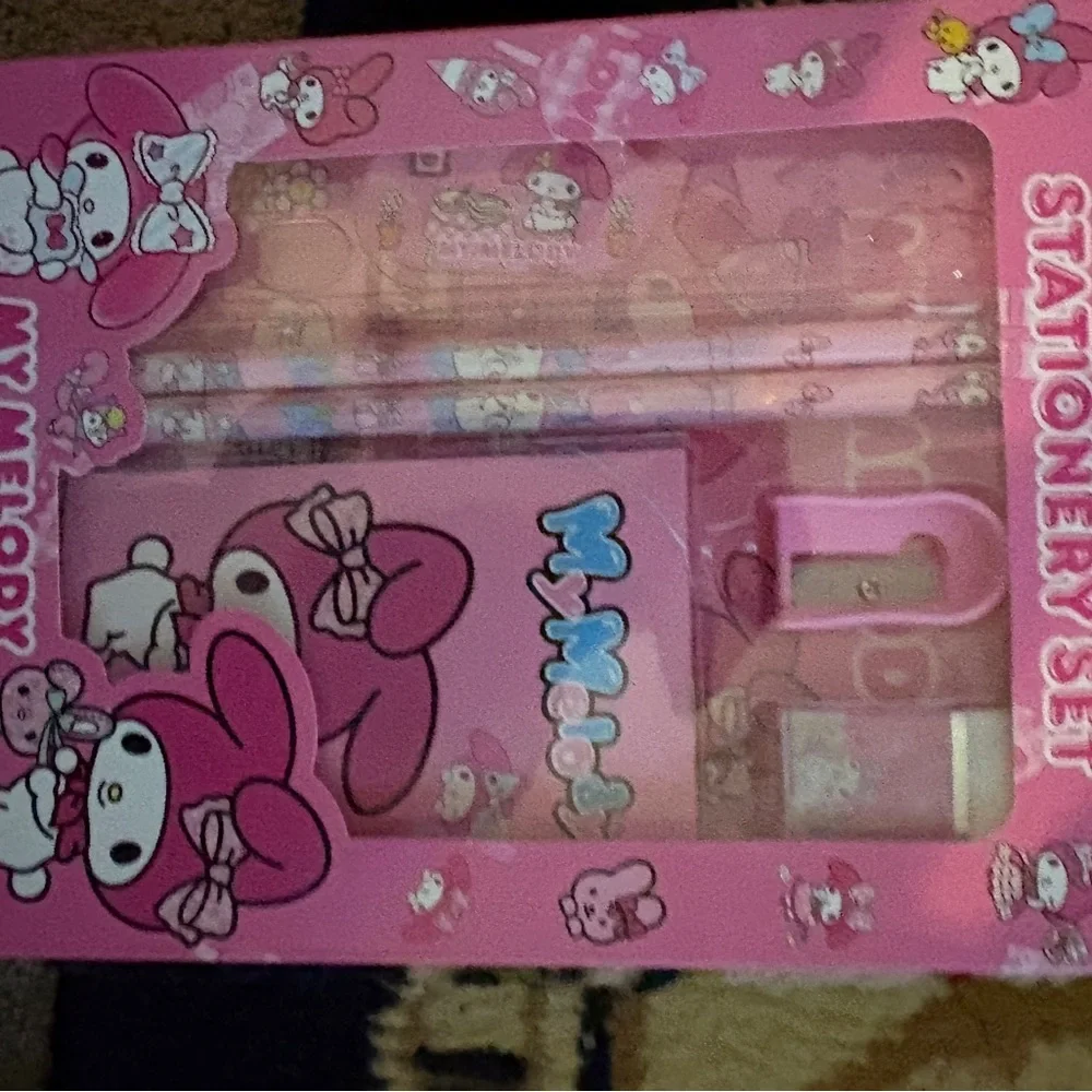 My Melody Pink‎ Stationery Set